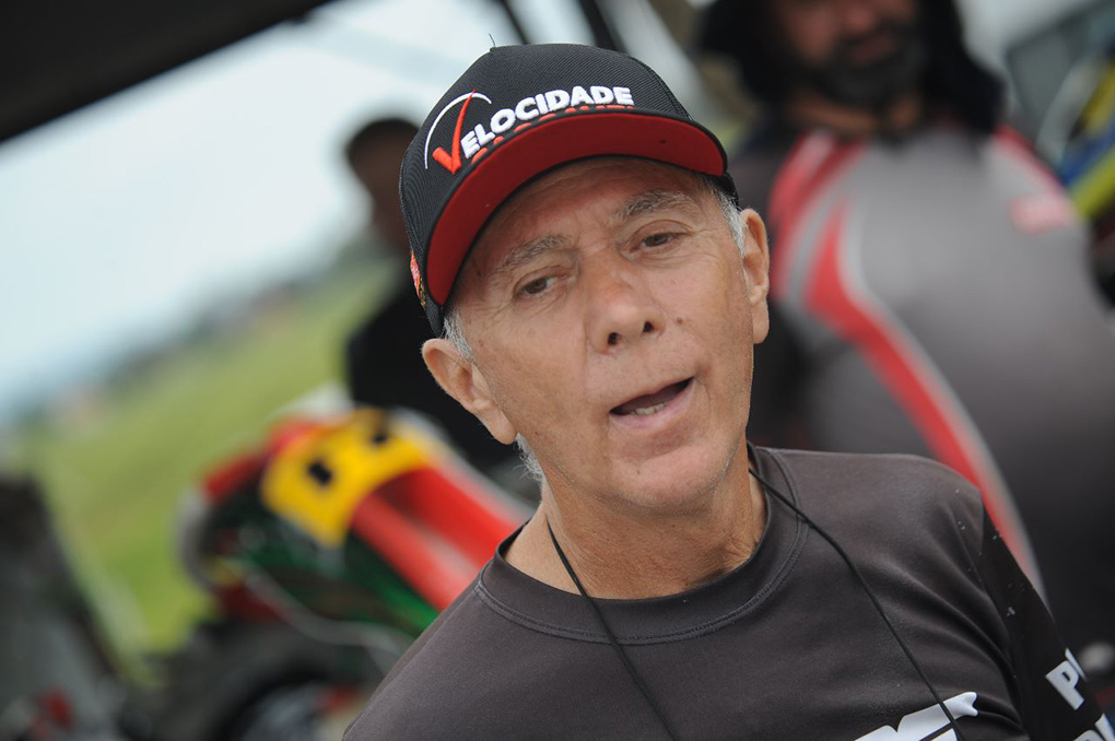 Dirceu Pacheco Pires se despede das pistas com o quinto lugar na categoria 125 Pro e vitória na 125 2T acima de 45 anos. Foto: Tiago Guedes Dirceu Pacheco Pires se despede das pistas com o quinto lugar na categoria 125 Pro e vitória na 125 2T acima de 45 anos. Foto: Tiago Guedes