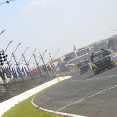 Edivan Monteiro conquistou o quinto lugar na Fórmula Truck domingo, em Londrina. Foto: Tiago Soares