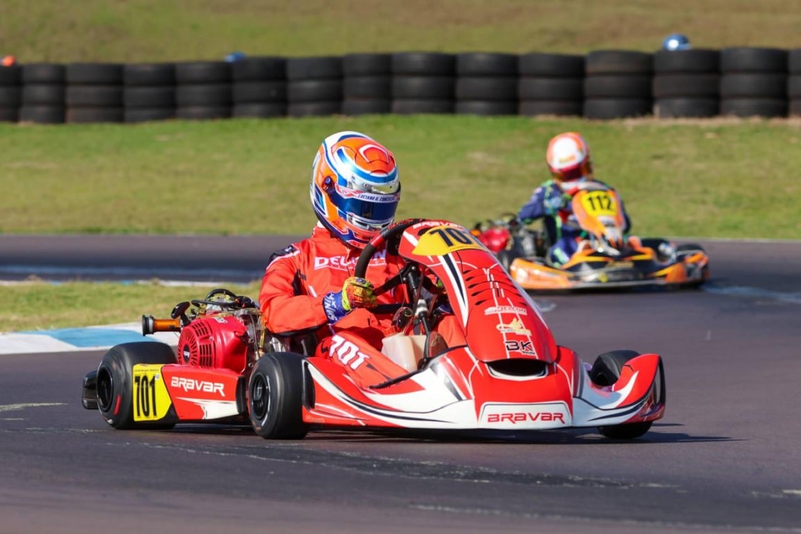 Luciano Conceição disputará a categoria F-4 Sênior, preparando-se para o Campeonato Brasileiro, marcado para novembro no Beto Carrero. Foto: Tiago Guedes