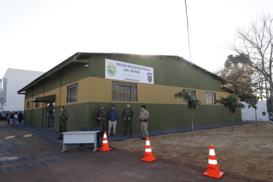 Mais Segurança: Inaugurada nova base do BPfron que atua em toda a Região Oeste