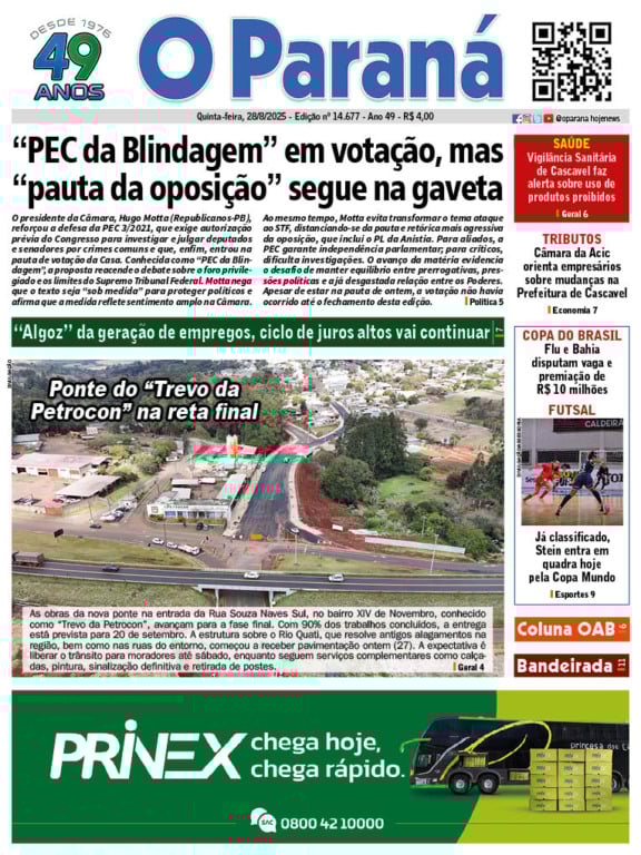 O Paraná | Edição 28/08/2025