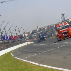 Duda Conci ganha a categoria F-Truck em Londrina, conquistando a sua segunda vitória na atual temporada. Foto: Tiago Soares/Divulgação