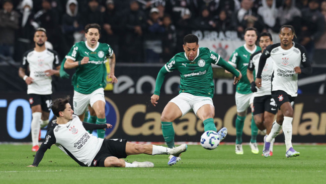 Copa do Brasil agita a rivalidade! Palmeiras precisa vencer e Corinthians tem a vantagem do empate - Foto: Cesar Greco