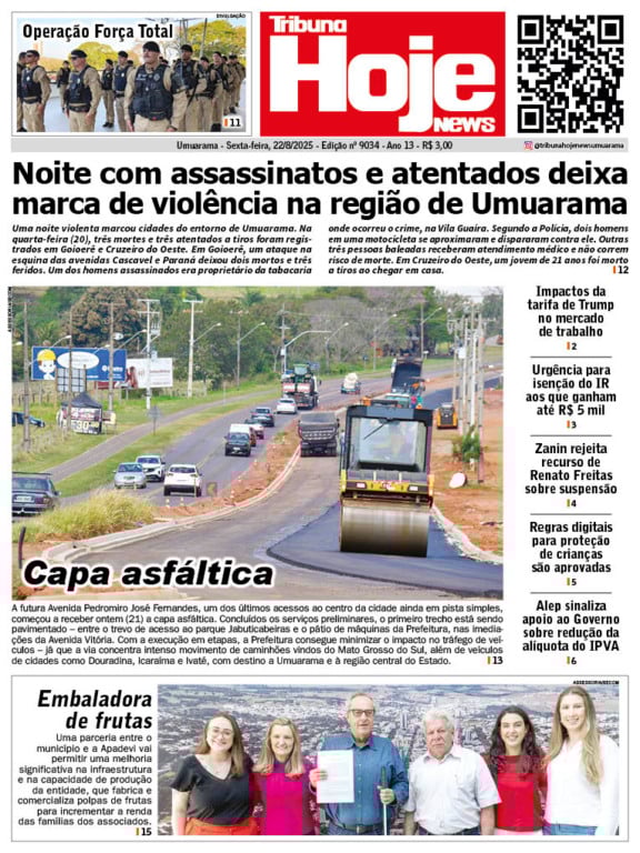 Tribuna Hoje | Edição 23/08/2025