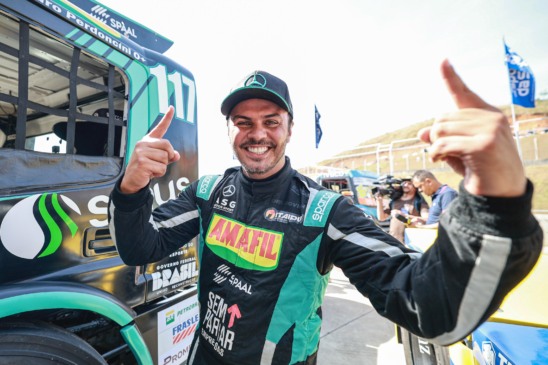 Paranaense conquista pole-position na Copa Truck Paranaense conquista pole-position na Copa Truck