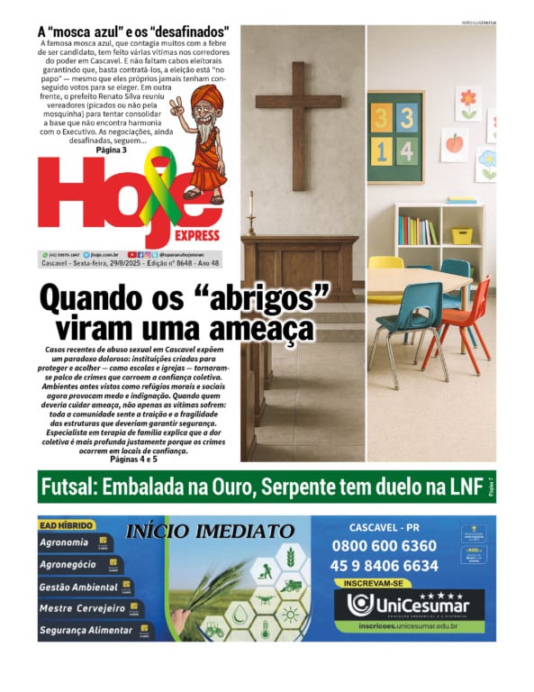 Hoje Express | Edição 29/08/2025