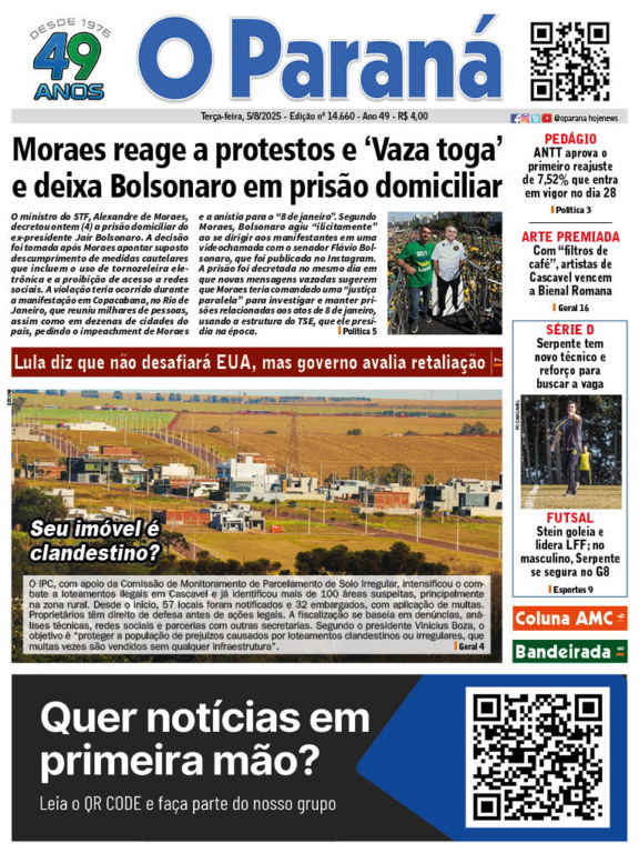 O Paraná | Edição 05/08/2025