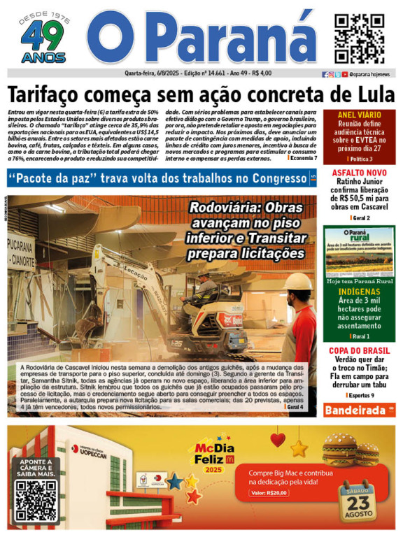 O Paraná | Edição 06/08/2025