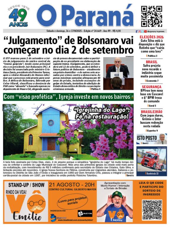 O Paraná | Edição 16/08/2025