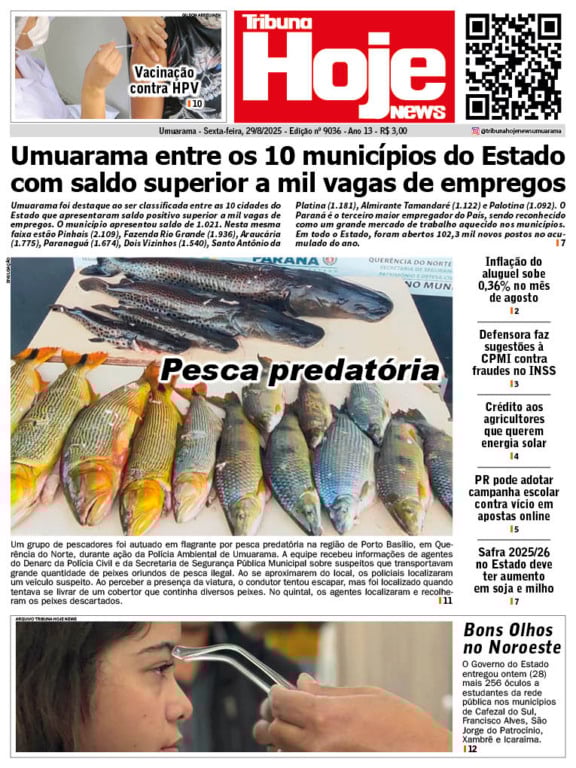 Tribuna Hoje | Edição 30/08/2025