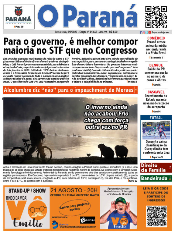 O Paraná | Edição 08/08/2025