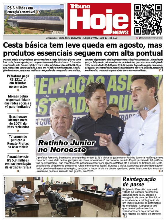 Tribuna Hoje | Edição 16/08/2025