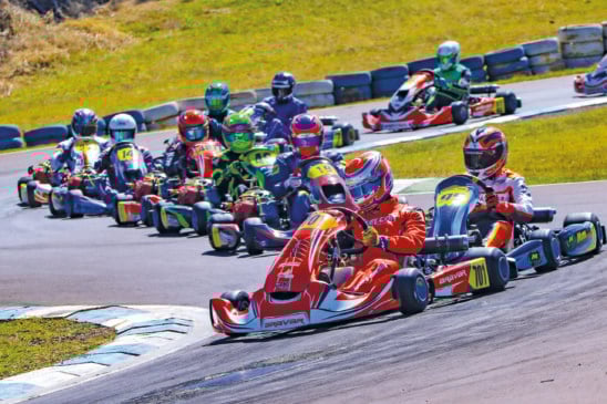 O Kartódromo Delci Damian sedia de hoje a sábado a 61ª edição do Campeonato Paranaense de Kart. Foto: Tiago Guedes