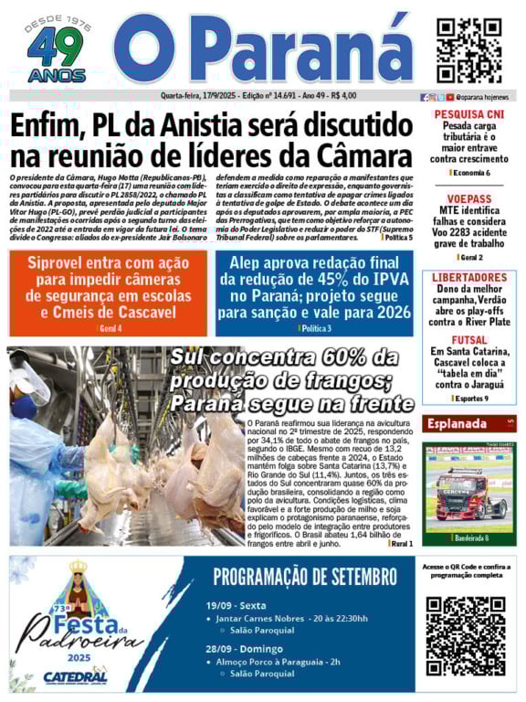 O Paraná | Edição 17/09/2025