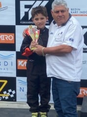 Pietro Sorbara brilha no Campeonato Catarinense de Kart, conquistando o quarto lugar na categoria Mini 2 Tempos -Foto: Divulgação