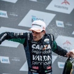 Guilherme Salas festejou sua quinta vitória na Stock Car - Foto: Divulgação