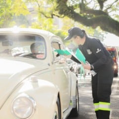 Cascavel inicia a Semana Nacional de Trânsito com ações educativas focadas em motociclistas e o respeito às normas de circulação - Foto: Secom