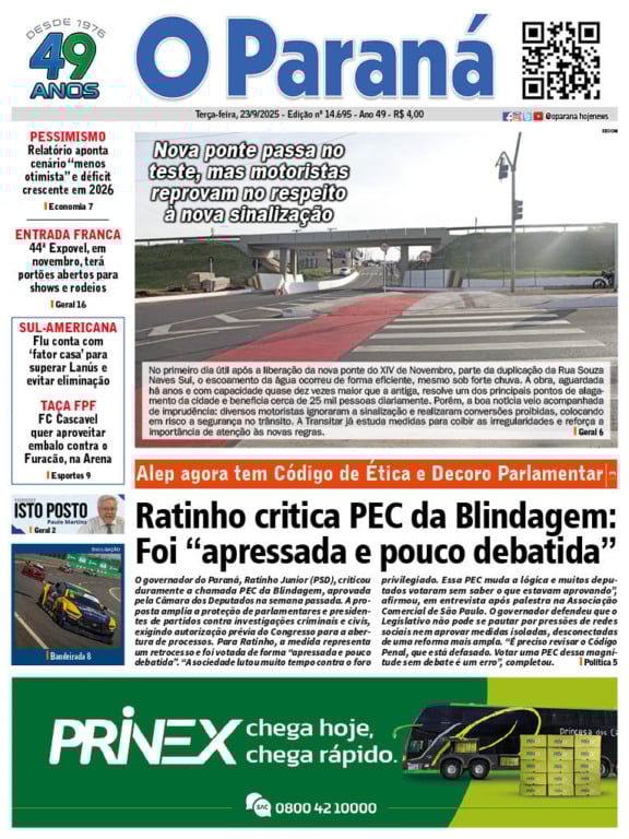 O Paraná | Edição 23/09/2025