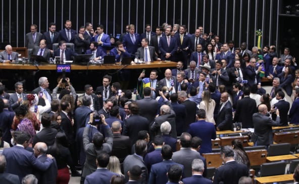 A Câmara Federal aprovou o requerimento de urgência do PL da Anistia, mostrando a vitória da oposição contra o Governo Lula - Foto: Agência Câmara 
