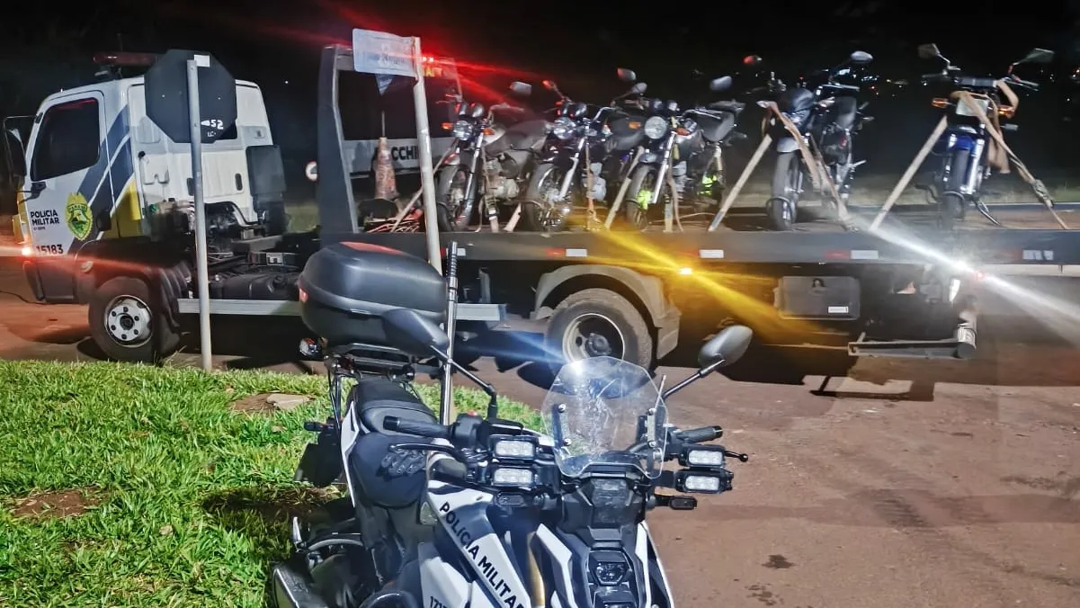 Operação de fiscalização em Cascavel visa promover a segurança viária e coibir infrações de trânsito no Morumbi - Foto: Divulgação