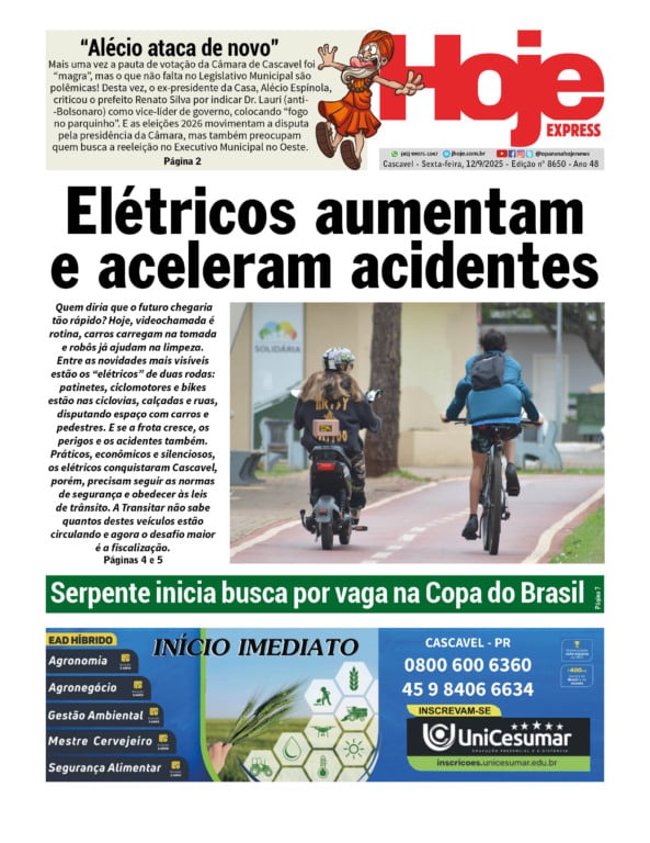 Hoje Express | Edição 12/09/2025