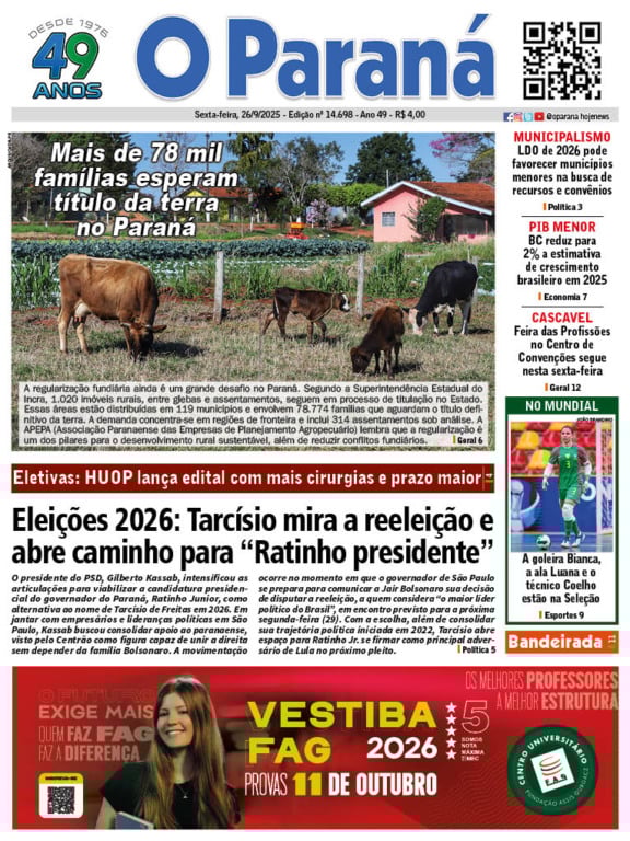 O Paraná | Edição 26/09/2025