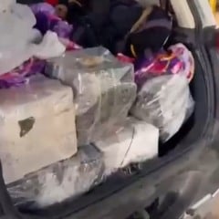 PRF apreende 193 kg de maconha na BR-277, em Cascavel