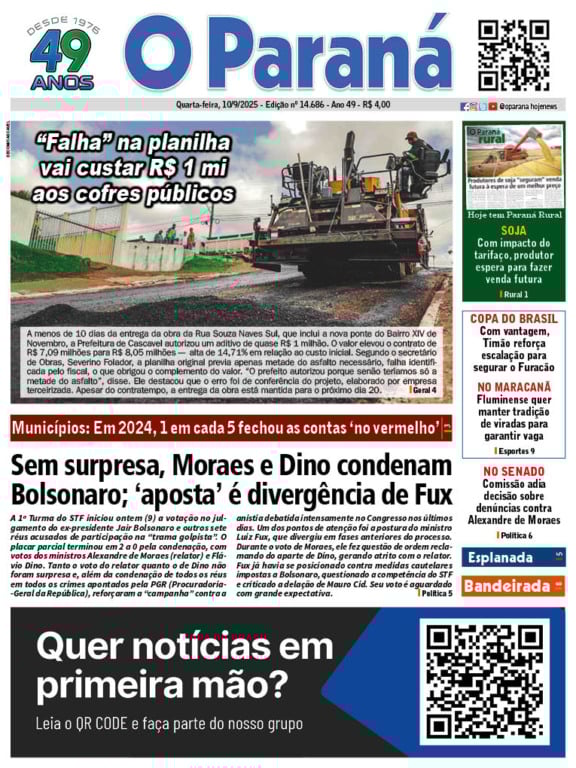 O Paraná | Edição 10/09/2025