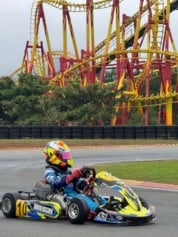 Acompanhe o desempenho de Pietro Sorbara na Bandeirada do Campeonato Catarinense de Kart em Florianópolis neste final de semana - Foto: Divulgação