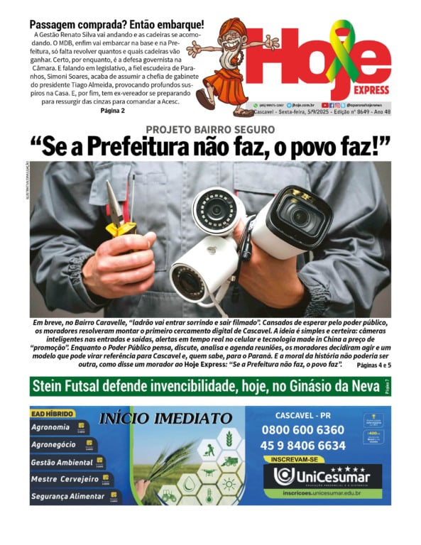 Hoje Express | Edição 05/09/2025