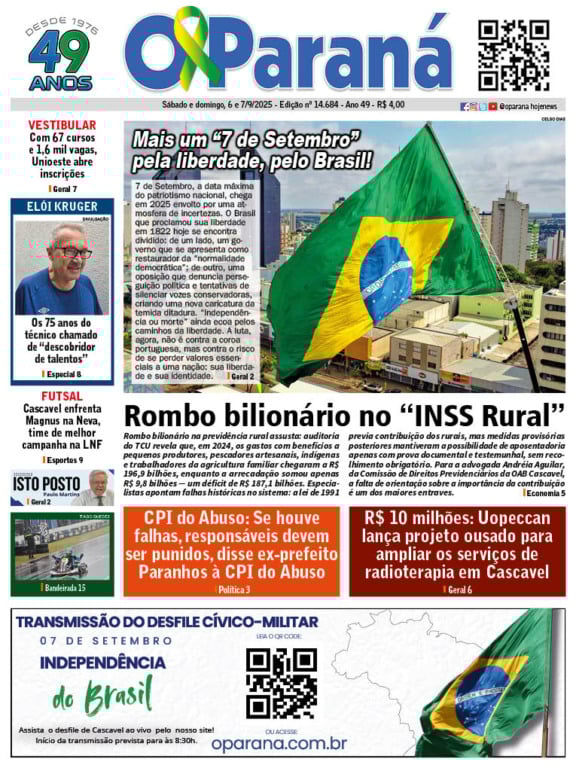 O Paraná | Edição 06/09/2025