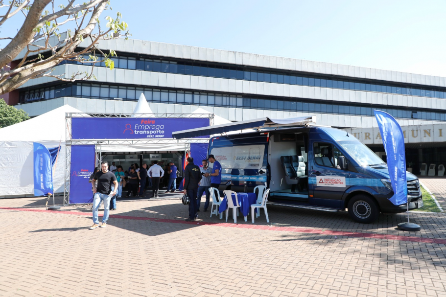 Cascavel recebe a primeira Feira Emprega Transporte, conectando empresas e candidatos a 150 vagas de emprego disponíveis - Foto: Secom
