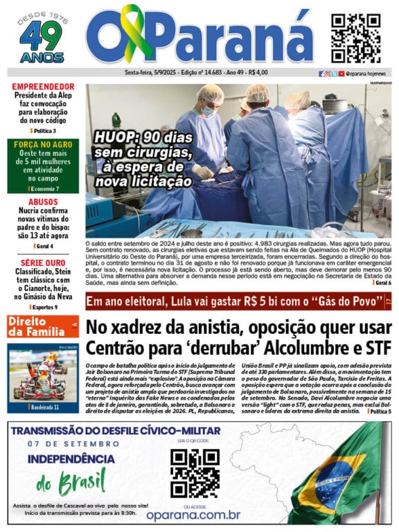 O Paraná | Edição 05/09/2025