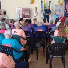 Abertura da Semana da Pessoa Idosa de Cascavel reúne cerca de 200 pessoas