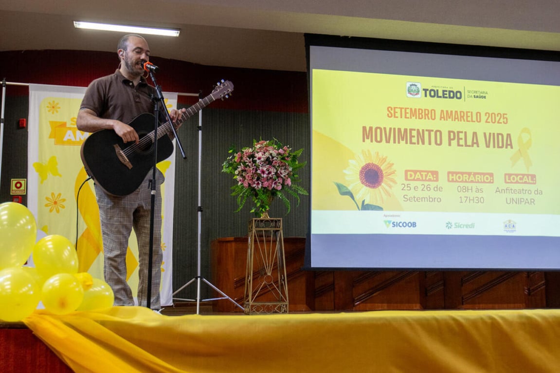 Saúde Mental promove o “Setembro Amarelo 2025 – Movimento pela Vida”