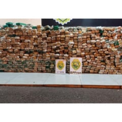 Descubra como a operação da Polícia Militar em Francisco Beltrão resultou na apreensão de uma grande quantidade de drogas - Foto: PMPR
