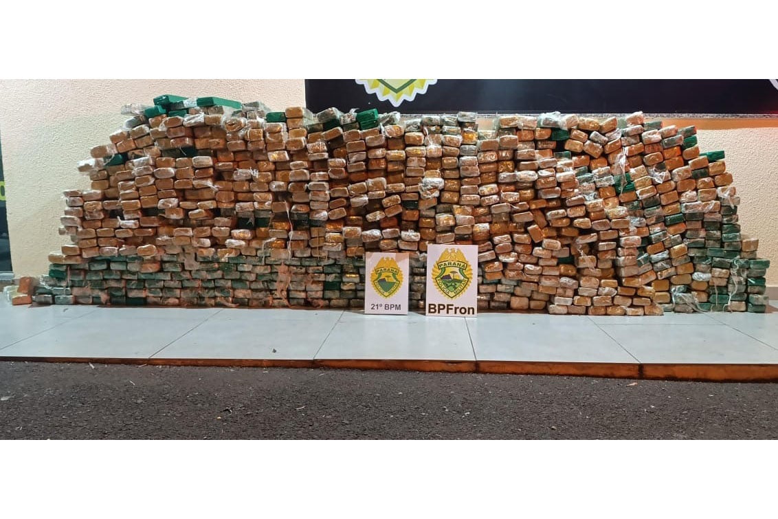 Descubra como a operação da Polícia Militar em Francisco Beltrão resultou na apreensão de uma grande quantidade de drogas - Foto: PMPR