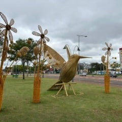 Natal Luz e Paz em Cascavel começa no dia 14 de novembro com a chegada do Papai Noel e novas decorações na Praça da Bíblia - Foto: Divulgação