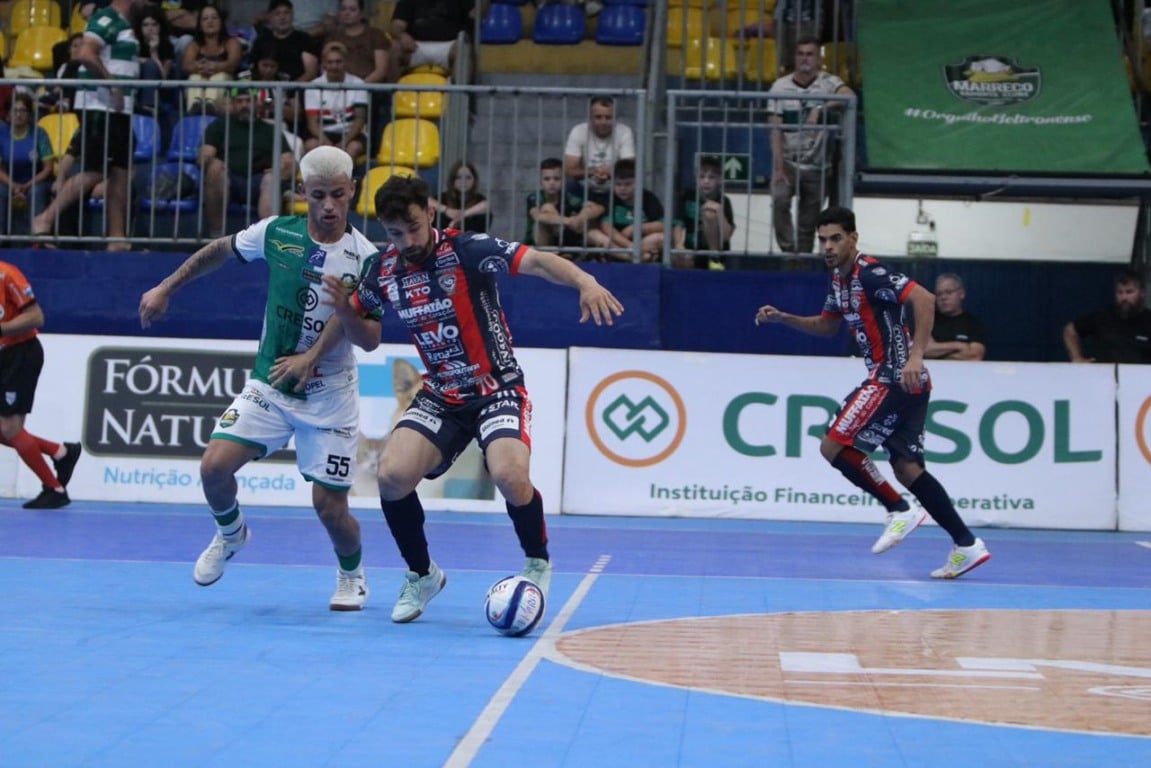 Confira os detalhes do Esporte na Liga Futsal com as quartas de final entre as melhores equipes do campeonato - Foto: Bruno Cagnini