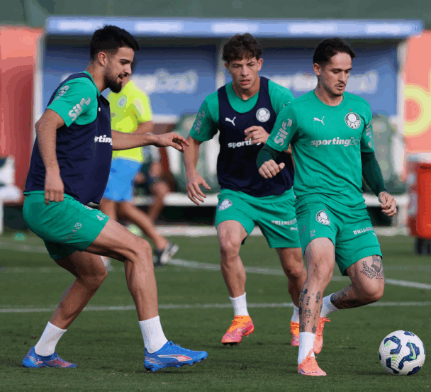 Palmeiras aposta em marcação forte para reverter placar no Allianz - Foto: Fabio Greco/Palmeiras