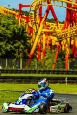 Joelson Alves fez bons treinos no Kartódromo Beto Carrero no final do mês passado - Foto: Divulgação