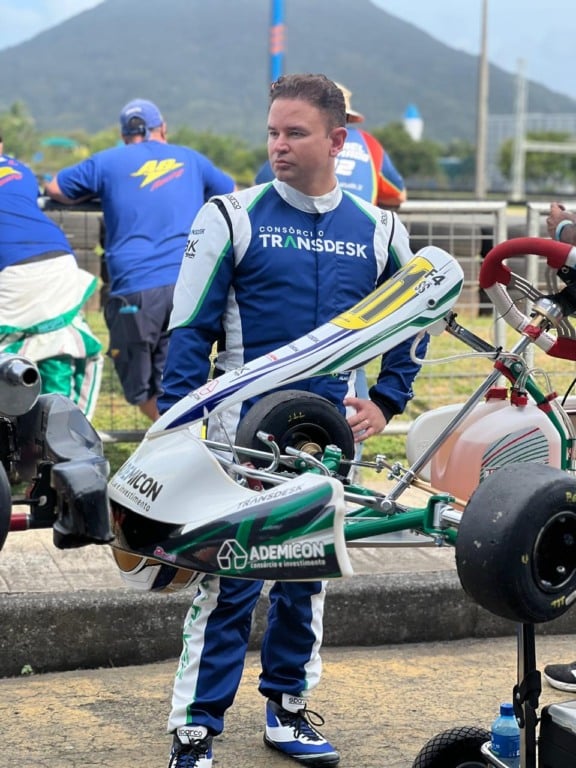 Joelson Alves está confiante para representar bem Cascavel no Campeonato Brasileiro de Kart - Foto: Divulgação