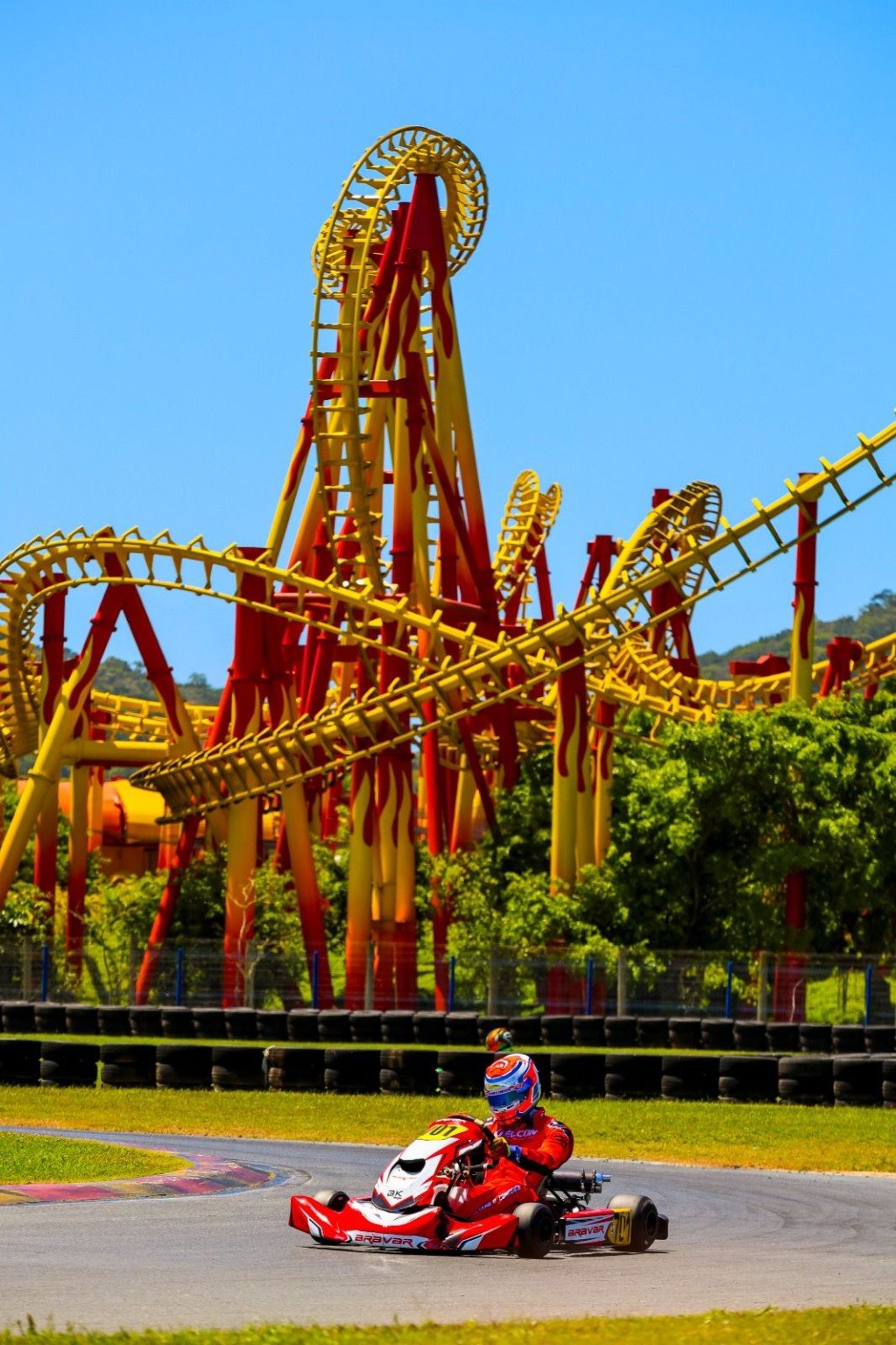 Luciano Conceição testou equipamento novo na 5ª etapa da Copa Beto Carrero e ficou satisfeito com os resultados - Foto: Divulgação