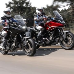 A versão 2026 da Honda NC750X traz refinamentos no design, no sistema de freios, novo painel TFT 5” e inéditos materiais sustentáveis Durabio para a carenagem - Divulgação