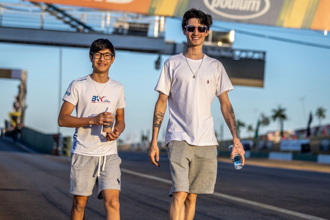 Os irmãos Akyu e Gustavo Myasava, de Cascavel, irão correr em dupla pela primeira vez na Cascavel de Ouro - Foto: Vanderley Soares