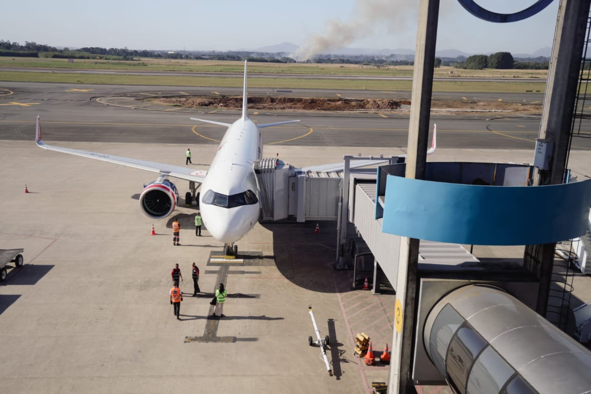 Foz do Iguaçu ganha novos voos com a ampliação da pista do Aeroporto Internacional - Foto: AEN 
