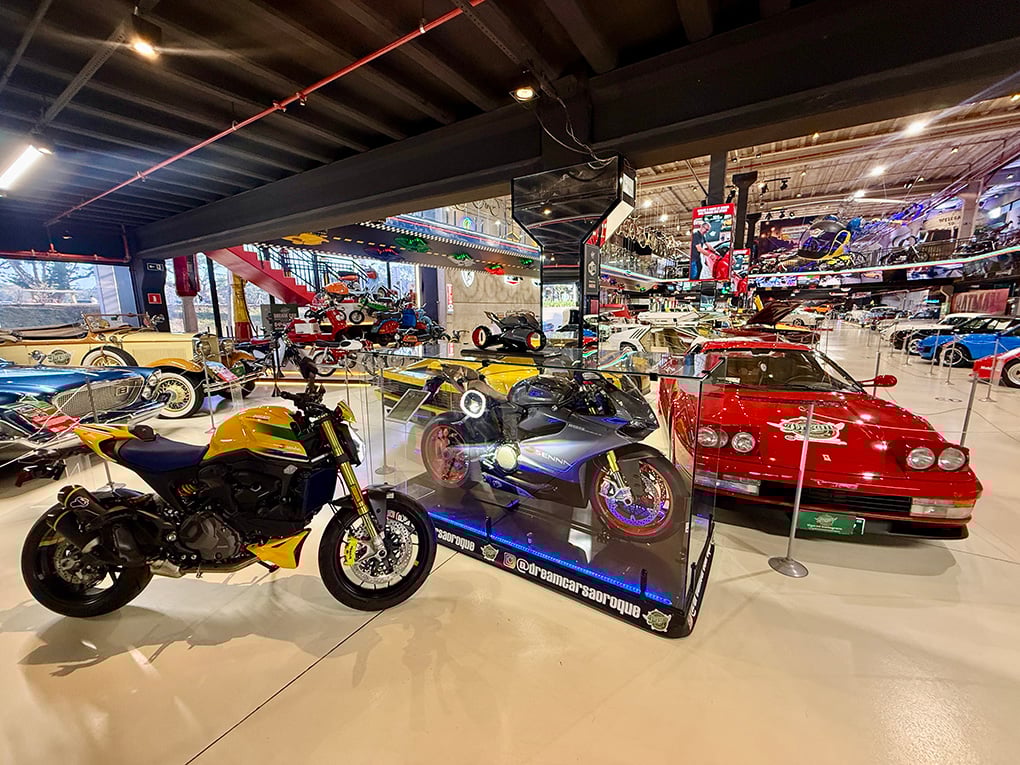 Visite o Parque Dream Car e veja a nova Ducati Monster Senna, uma moto rara avaliada em R$ 500 mil - Foto: Divulgação