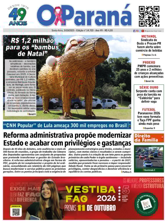 O Paraná | Edição 03/10/2025