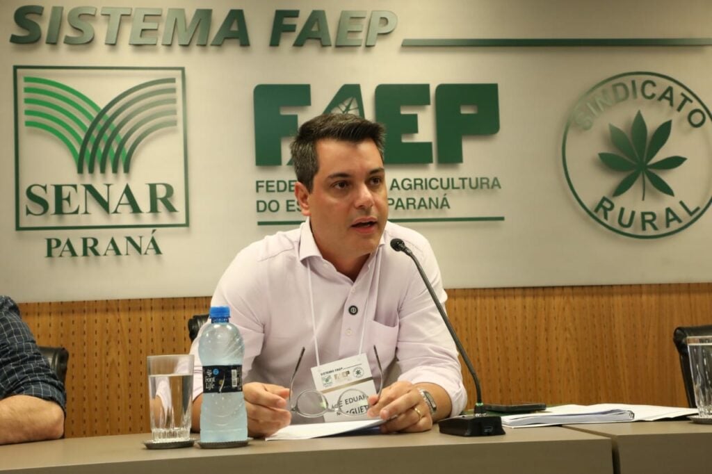 Ágide Eduardo Meneguette, presidente interino do Sistema FAEP 
