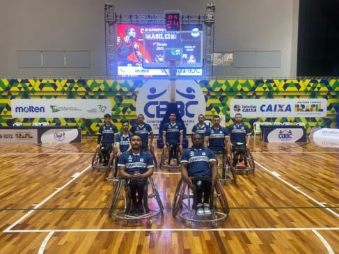 Saiba como os atletas de Cascavel superam limites em competições como o Campeonato Brasileiro de Basquete em Cadeira de Rodas - Foto: Paradesporto